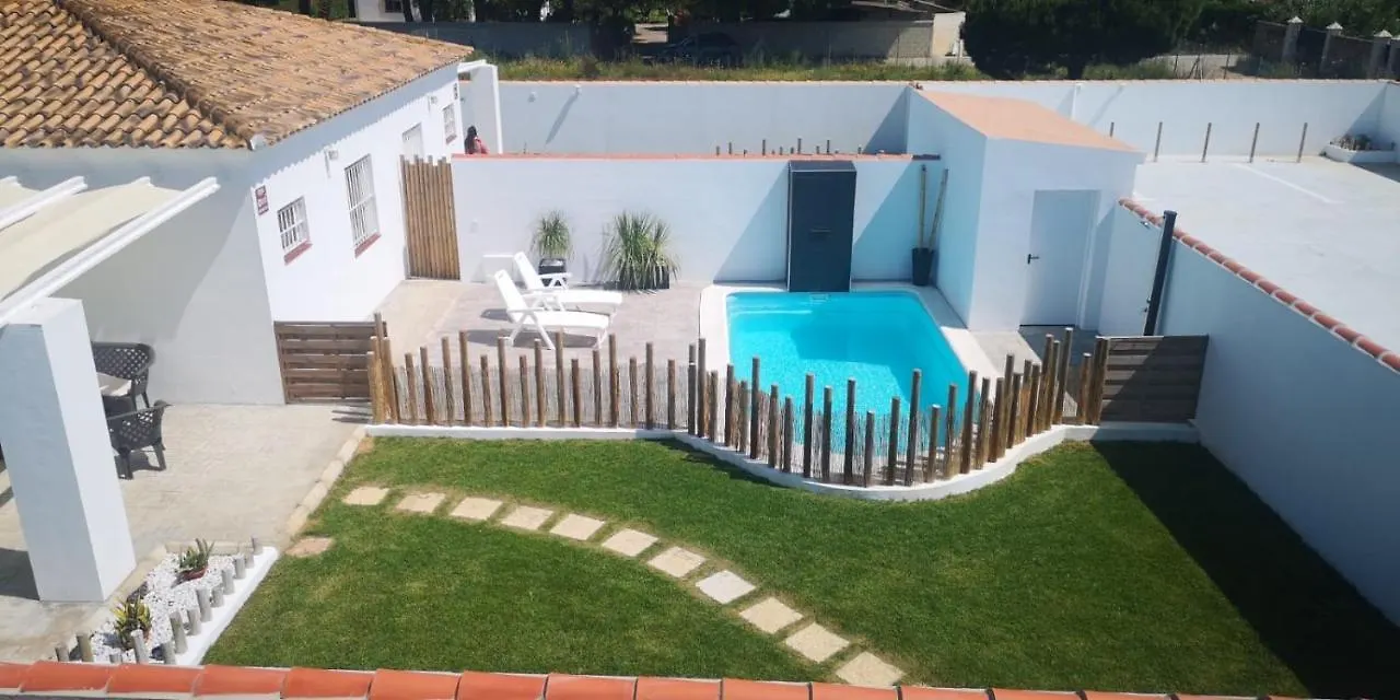 チクラナ・デ・ラ・フロンテーラ Palapa Beach , Chalet Con Piscina Privada Y Muy Cerca Del Marヴィラ